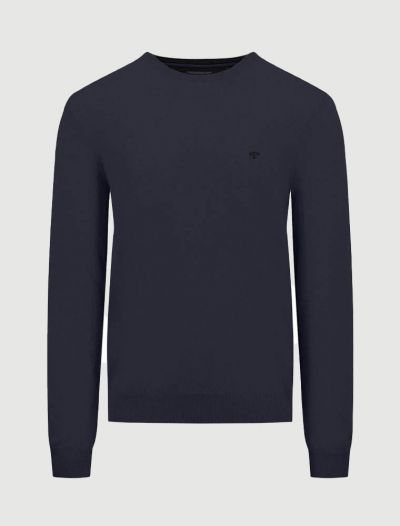 Maglia manica lunga casual Fynch-hatton - blu scuro