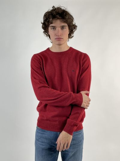 Maglia manica lunga casual Fynch-hatton - mattone