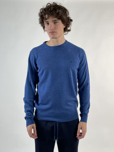 Maglia manica lunga casual Fynch-hatton - blue