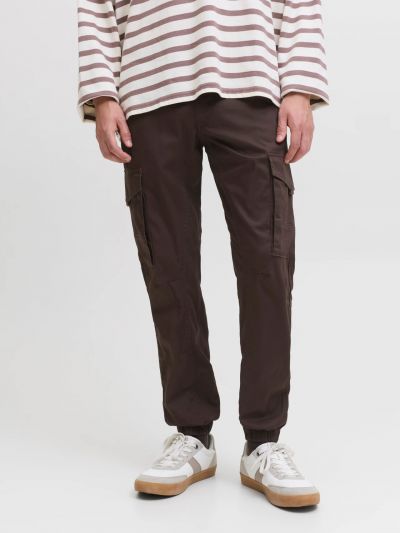 Pantalone casual Jack & Jones - marrone
