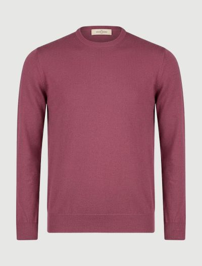 Pullover manica lunga Gran Sasso - porpora