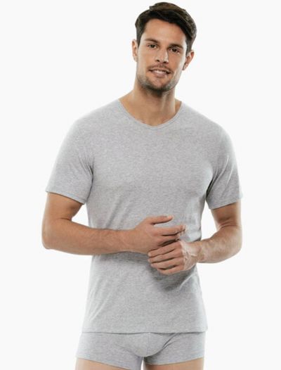 Maglia manica corta in cotone Lvb Man - grigio melange