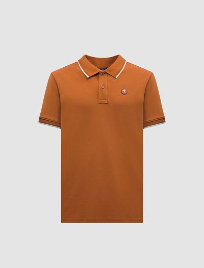 Polo manica corta Cape Horn - terra cotta