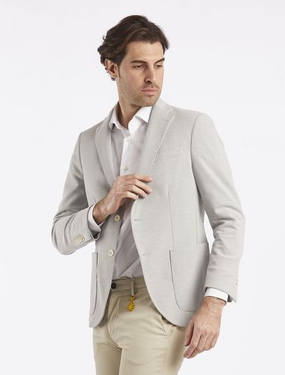 Giacca Ag Trend - gesso