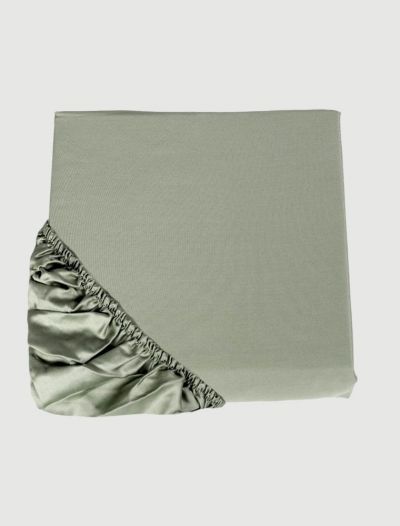 Lenzuola con angoli 2 piazze Fazzini - verde