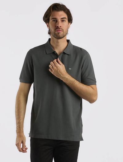 Polo manica corta Fynch-hatton - asfalto