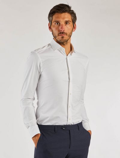 Camicia manica lunga Xacus - bianco