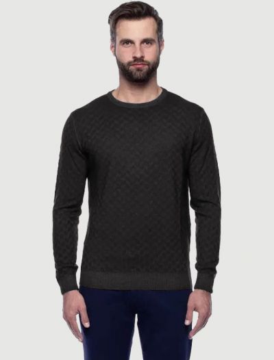 Maglia manica lunga Amedeo Ferrante - antracite