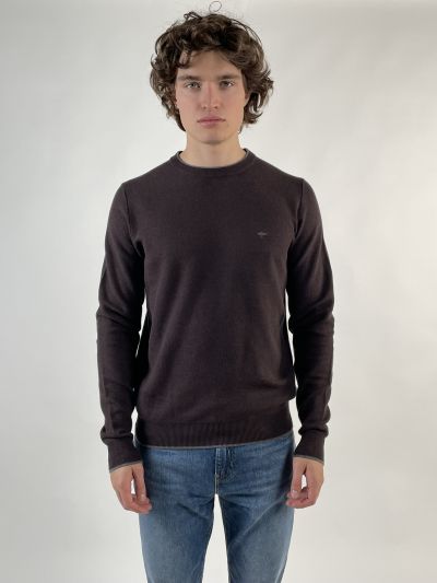 Maglia manica lunga casual Fynch-hatton - terra