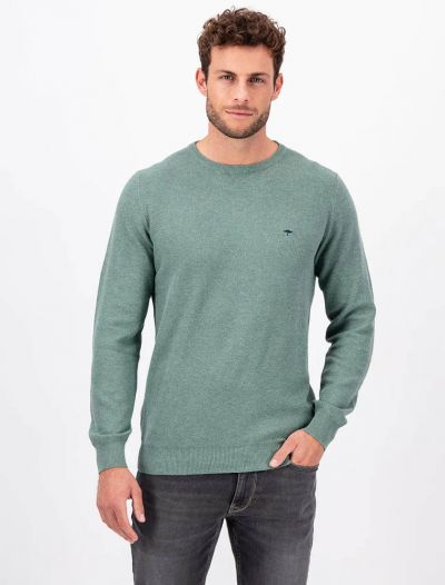 Maglia manica lunga casual Fynch-hatton - verde