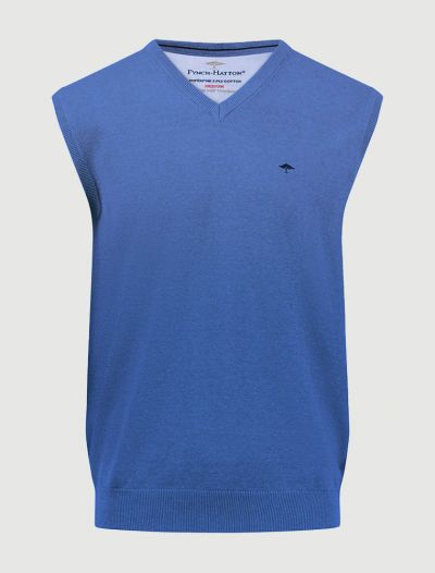 Pullover senza maniche Fynch-hatton - azzurro