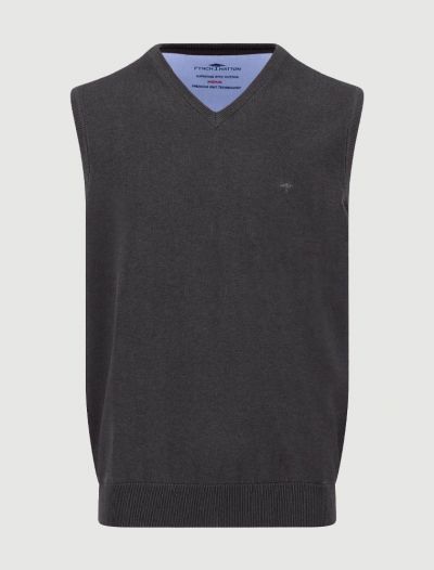 Pullover senza maniche Fynch-hatton - carbone