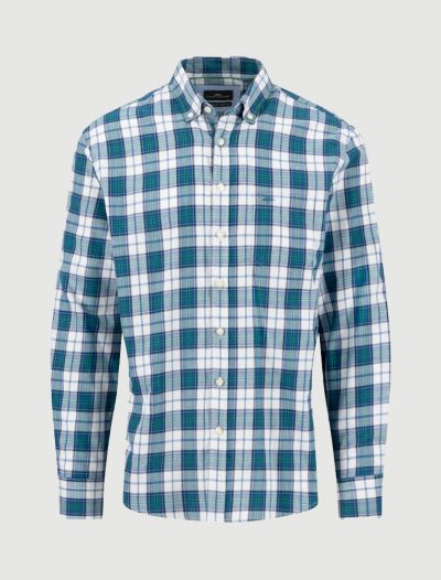Camicia manica lunga casual Fynch-hatton - grigio blu
