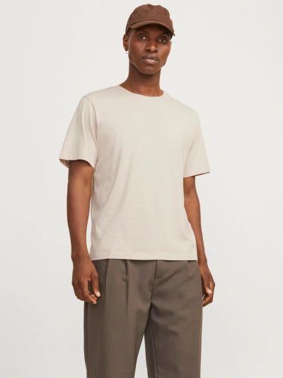 T-shirt manica corta Jack & Jones - beige