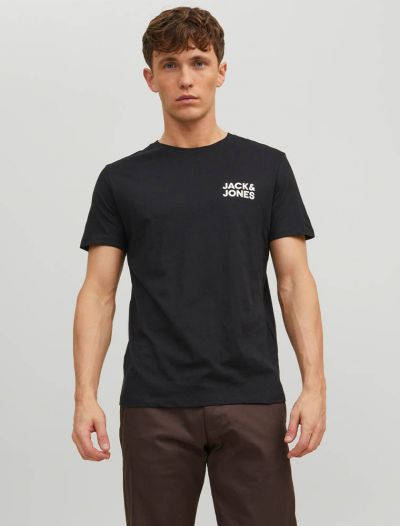 T-shirt manica corta Jack & Jones - black
