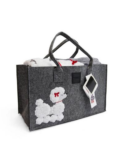 Plaid Daunex - grigio bianco