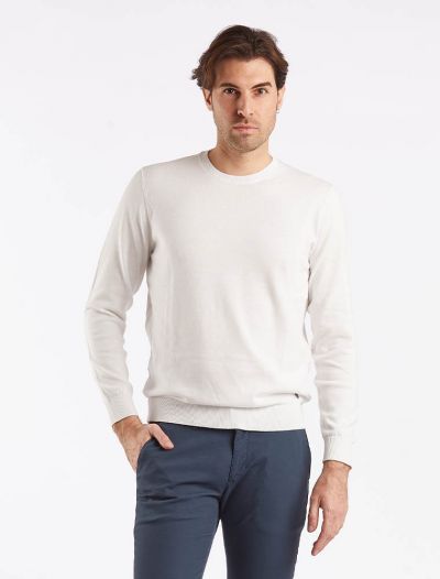 Maglia manica lunga Cranberry - bianco