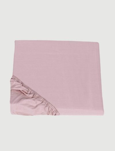 Lenzuola con angoli 2 piazze Fazzini - rosa