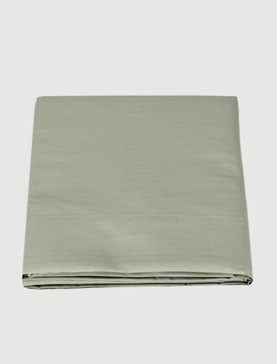 Lenzuola piana 2 piazze Fazzini - verde