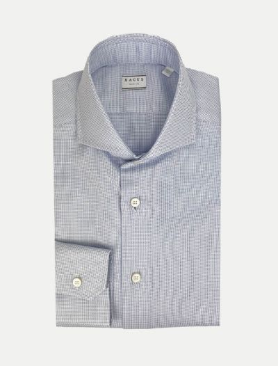 Camicia manica lunga Xacus - azzurro