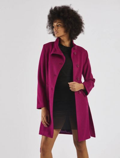 Cappotto Fly Girl - malva