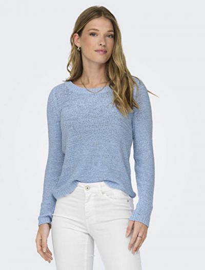Pullover manica lunga Only - sky