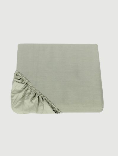 Lenzuola con angoli 2 piazze Fazzini - verde