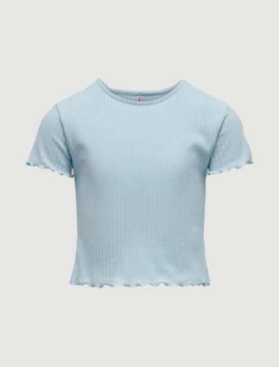 T-shirt manica corta Only - azzurro