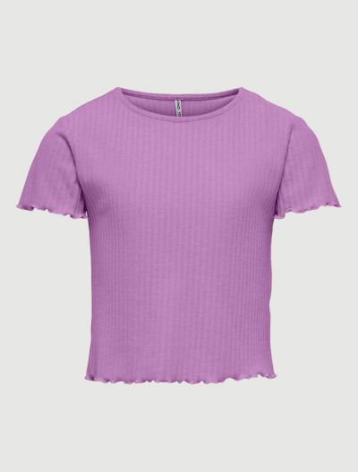 T-shirt manica corta Only - violetta