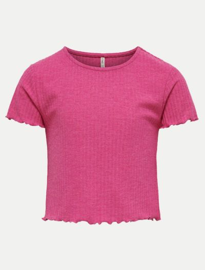 T-shirt manica corta Only - fuxia