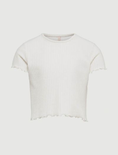 T-shirt manica corta Only - cloud dancer