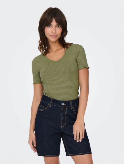 T-shirt manica corta Jdy - verde