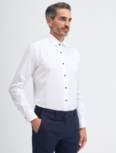 Camicia manica lunga Xacus - bianco