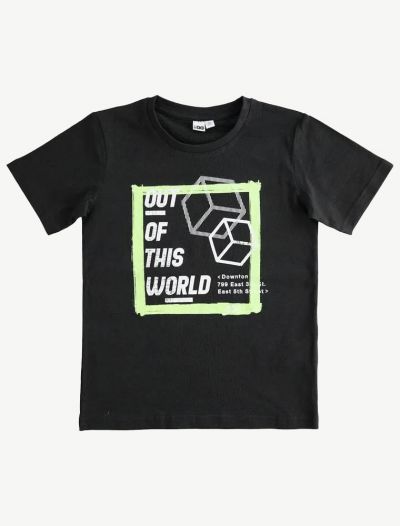 T-shirt manica corta I Do - nero