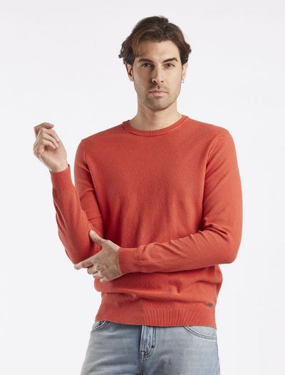 Maglia manica lunga Cranberry - corallo