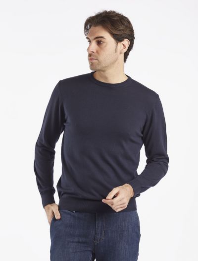 Maglia manica lunga Morgano - blu