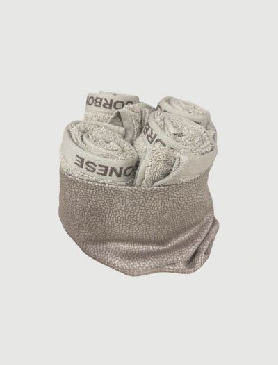 Asciugamano piccolo Borbonese - nocciola