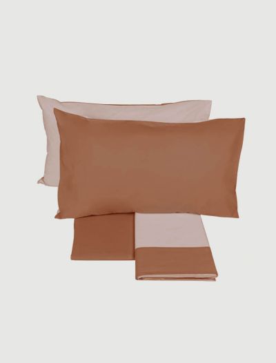 Completo lenzuola 2 piazze Fazzini - sandalo