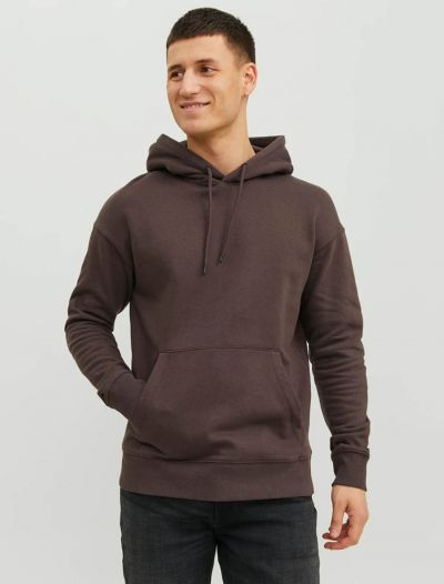 Maglia in felpa cappuccio Jack & Jones - brown