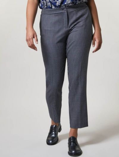 Pantalone curvy Persona/now - nero grigio