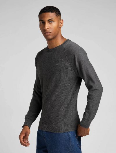 Maglia manica lunga Lee - grey