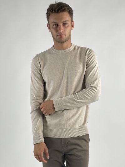 Maglia manica lunga Cranberry - beige