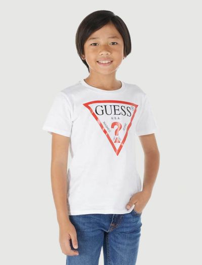T-shirt manica corta Guess - white