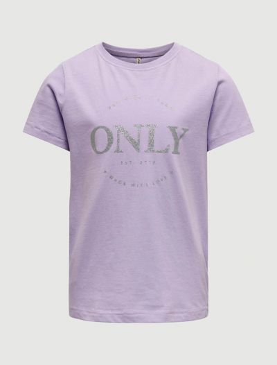 T-shirt manica corta Only - rosa