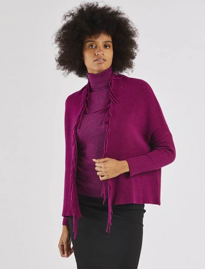 Cardigan Knit - San Babila - azalea