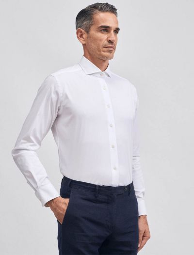 Camicia manica lunga Xacus - bianco