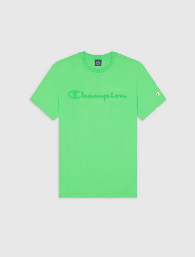 T-shirt manica corta sportiva Champion - verde