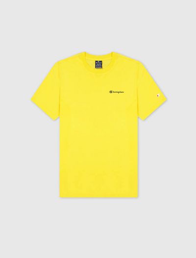 T-shirt manica corta sportiva Champion - giallo