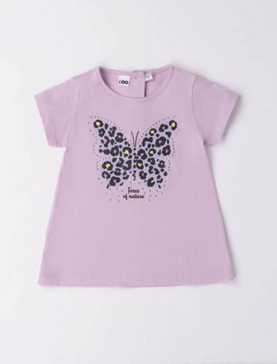 T-shirt manica corta I Do - lilla