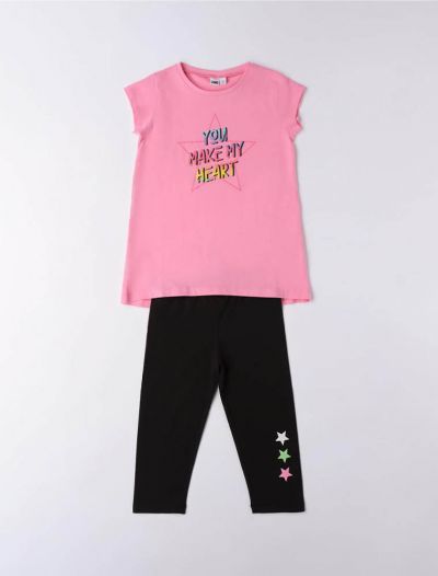 Completo maglia e pantalone corto I Do - bubble
